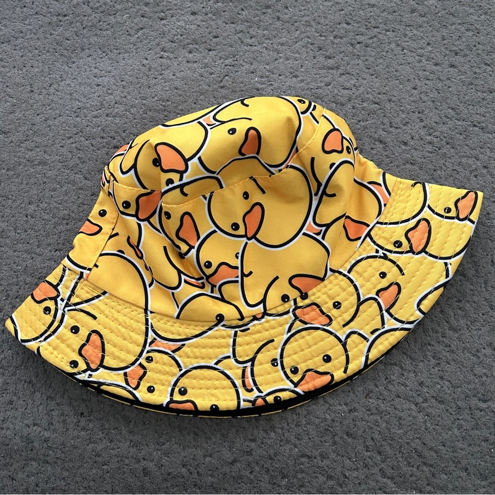 Yellow Duck Bucket Hat